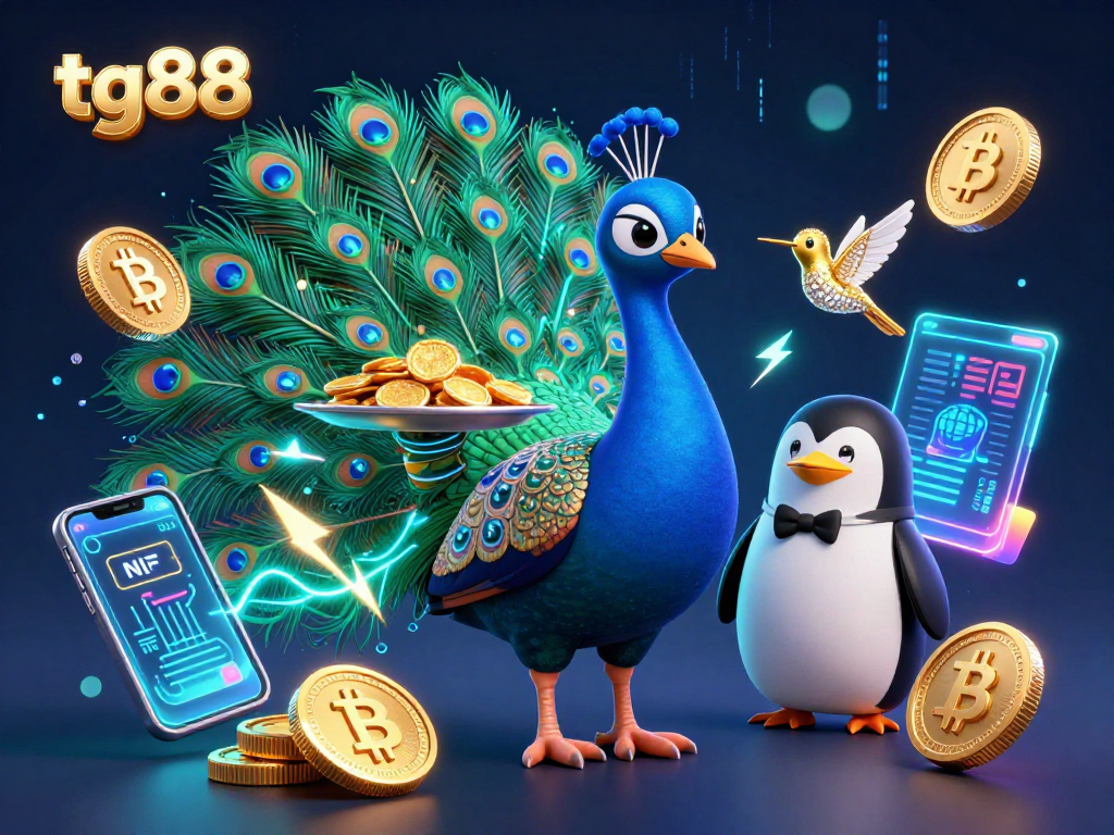 Engage in exciting gameplay at tg88 with dynamic characters and neon-lit casino elements.