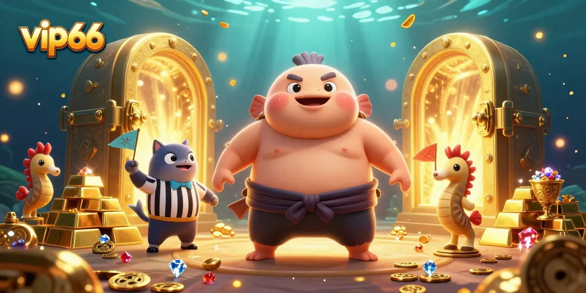 Experience excitement with vip66 as a fugu sumo wrestler shines in an underwater casino