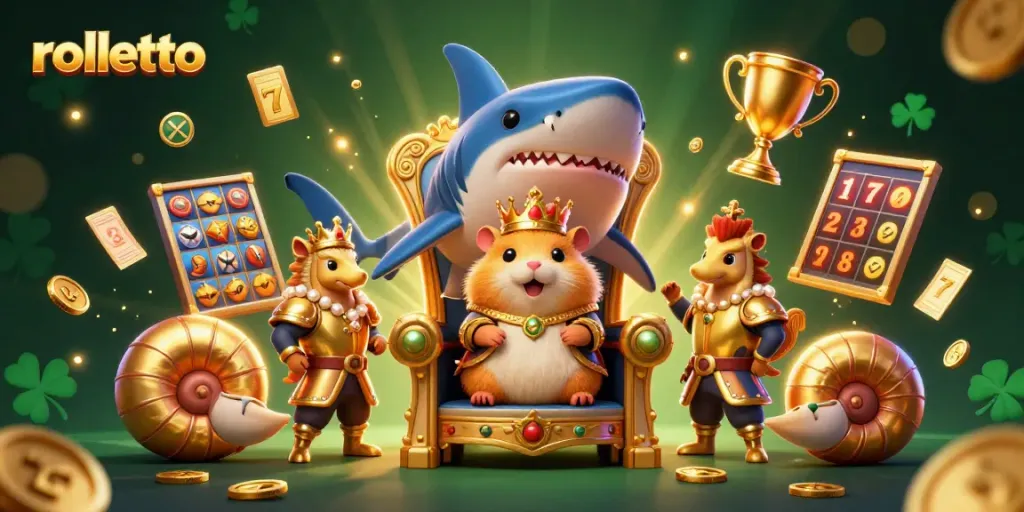 Experience the excitement of rolletto with vibrant slots, jackpots, and a whimsical royal theme.