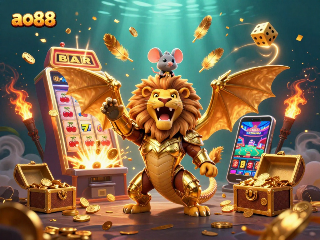 Spin and win with ao88's thrilling slots and jackpots in vibrant casino atmosphere.