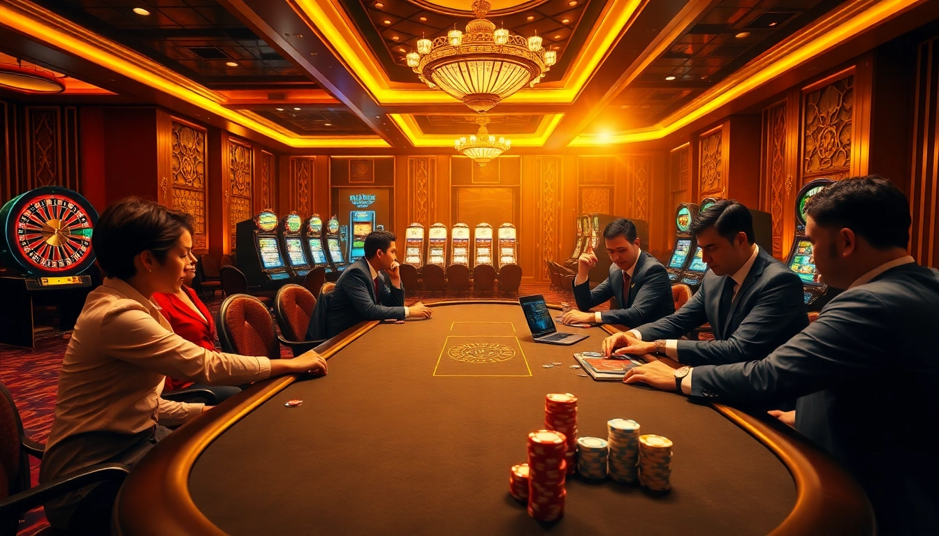 High-stakes poker action at a luxury casino featuring elements of mb66.nyc.