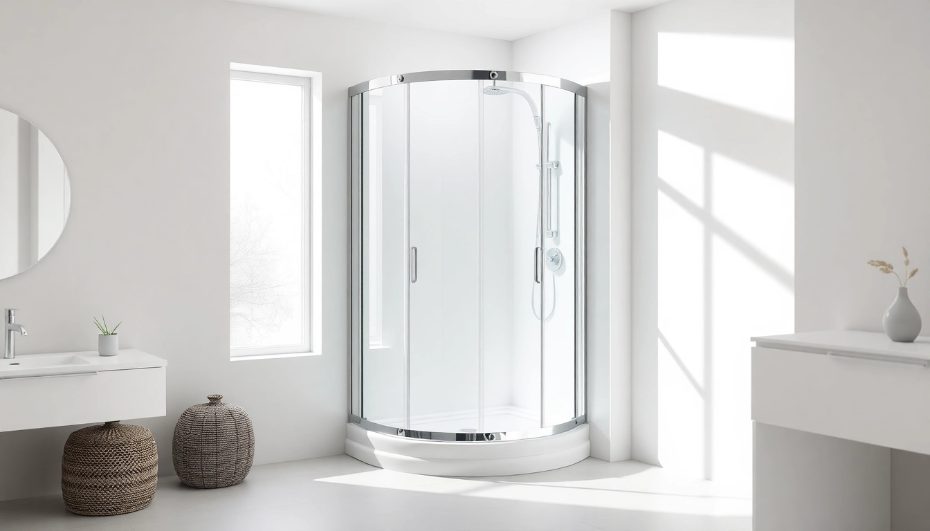 Hochwertige Duschkabine 100×100 Pendeltür – Komfort und Design vereint