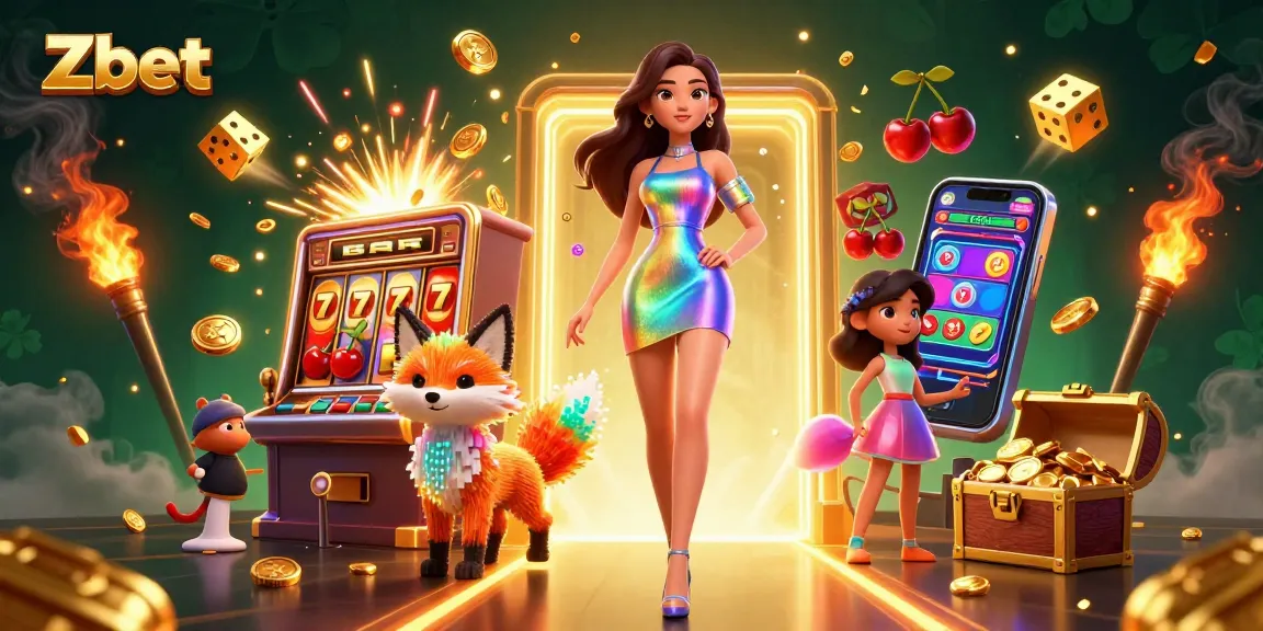Zbet online casino features alluring gameplay with vibrant graphics, dynamic jackpot slots, and colorful elements.