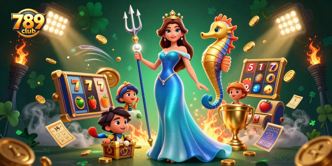 Win jackpots at 789 club with a vibrant underwater casino scene featuring glowing treasures and game elements.