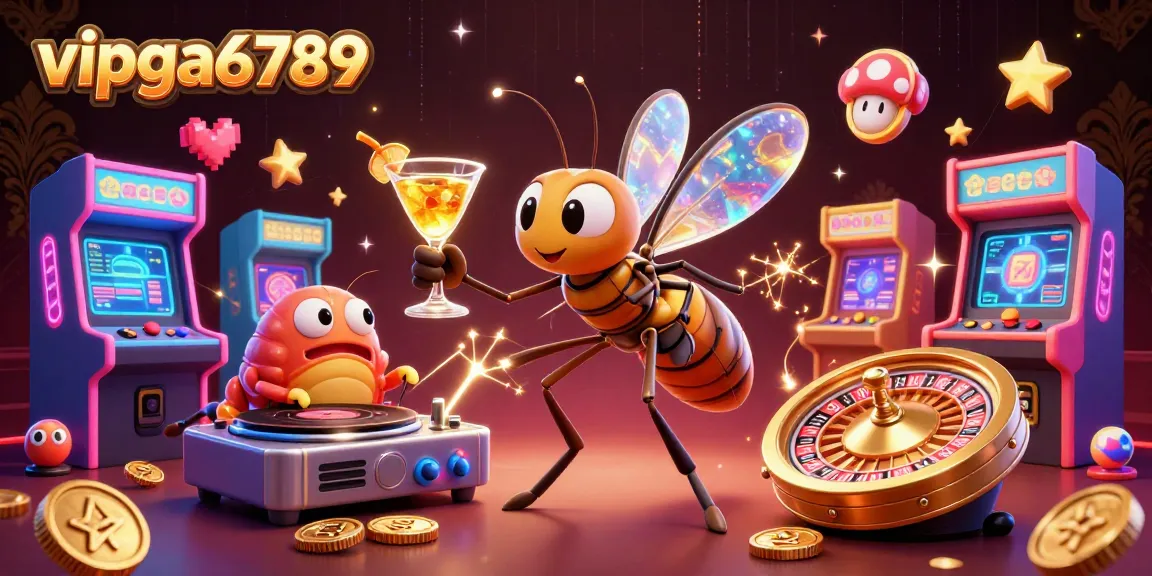 Engage in the thrilling world of vipga6789 with a vibrant 3D casino scene featuring unique characters!