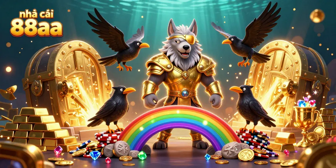Experience the dynamic gaming atmosphere of nhà cái 88aa with captivating characters and vibrant treasures.